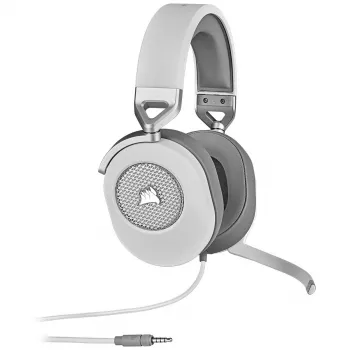 Casque gaming CORSAIR Hs65 - 3.5mm - Surround - Blanc