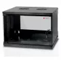 Techly Armoire rack murale 19 inch 6U D320 Noire Montée” I-CASE EL-1006B32