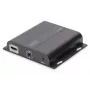 DIGITUS HDMI Extender 4K over IP, unité réceptrice via câble réseau (CAT 5/5e/6/7), 4K2K/30Hz, noir