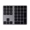 Satechi ST-XLABKM Extended wireless Bluetooth keypad, space grey