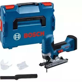 Bosch GST 18V-125 S Professional cordless jigsaw, 18 V, 3500 SPM, brushless, solo (without battery and charger), L-BOXX, Blue/Black