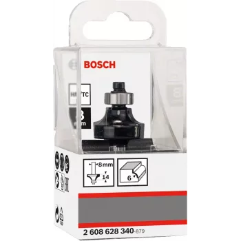 Bosch 2 608 628 340 router bit Rounding over bit 1 pc(s)
