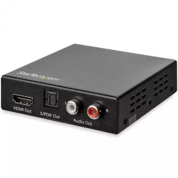 Extracteur audio HDMI 4K StarTech.com avec prise en charge 4K 60 Hz, noir, 4096 x 2160 pixels, 1280 x 720,1920 x 1080,1920 x 1200,3840 x 2160,4096 x 2160, 60 Hz, 5.1 canaux, HDMI