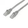 Câble Ethernet StarTech.com 2m CAT6 - gris câble Gigabit Ethernet CAT 6 - 250MHz 100W PoE RJ45 UTP réseau/patch sans accroche avec décharge de traction testé individuellement