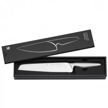 Couteau à pain et polyvalent WMF Chef's Edition 1.882.026.032, brossé, 24 cm