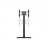 Support d'écran Multibrackets M 180 Single Noir avec plaque de sol