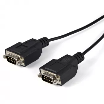 Câble adaptateur USB vers série RS232 FTDI 2 ports StarTech.com ICUSB2322F, USB 2.0, 2,1 m, noir