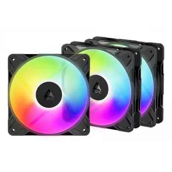 ARCTIC Freezer P12 Pro Reverse A-RGB - 3 Pack Computer case Fan 12 cm Black 3 pc(s)