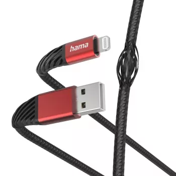 Câble Hama Extreme Lightning vers USB-A 1,5 m 2,4 A