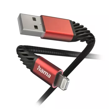 Câble Hama Extreme Lightning vers USB-A 1,5 m 2,4 A