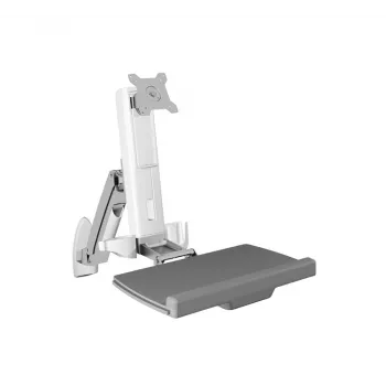 ICY BOX IB-MS600-W 61 cm (24 inch) Wall Grey, Silver, White