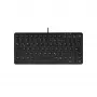 Mini-clavier Cherry Active Key AK-4100-U-B/GE, USB, noir, disposition allemande