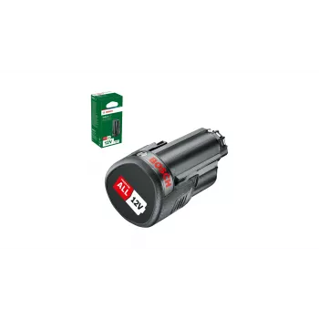 Bosch PBA 12V 2.0 Ah O-B Battery Pack, 12 V 2.0 Ah Li-Ion