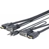 Vivolink Pro PROVGAHDMIFLY7 VGA + Audio and HDMI Cable, 7 m, Black