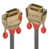 Câble DVI-D Single Link Lindy 10 m, Gold Line