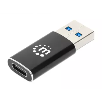 Manhattan 153980 USB-C (Female) to USB-A (Male) Adapter, USB 3.2 Gen 2, 10 Gbps