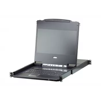 ATEN CL6708MW rack console 43.9 cm (17.3 inch) 1920 x 1080 pixels Metal, Plastic Black 1U