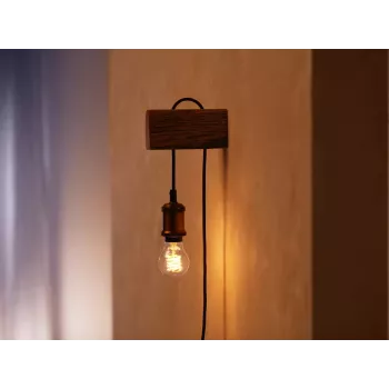 Philips Hue White E27 Filament Smart Bulb, 550 lm