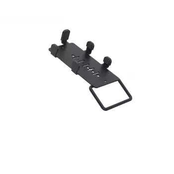 POS mount Ergonomic Solutions SpacePole Payment PAX A35 MultiGrip with handle Black Metal