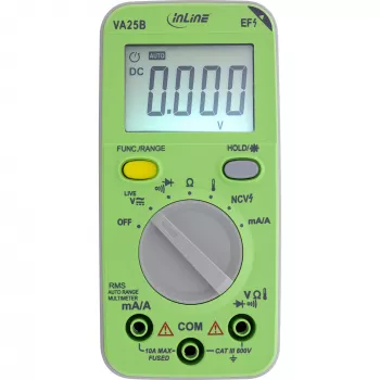 InLine 43117A pocket-size multimeter with auto-range