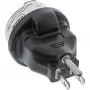 Adaptateur de voyage InLine 16705 USA fiche US mâle vers type F femelle