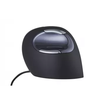 BakkerElkhuizen Evoluent D Small, Right-hand, Vertical design, Laser, USB Type-A, 3200 DPI, Black