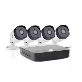 Yale Essentials Smart Home CCTV kit DVR + 4 Full HD outdoor cameras, wired (LAN), 4 channels, 1 TB (SV-4C-4ABFX-2)