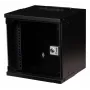 Armoire rack murale EQUIP EWM-06-3030-B 6U, largeur 312 mm, profondeur 300–330 mm, noire