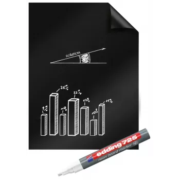 Blackboard Foil Legamaster Magic-Chart 60x80cm