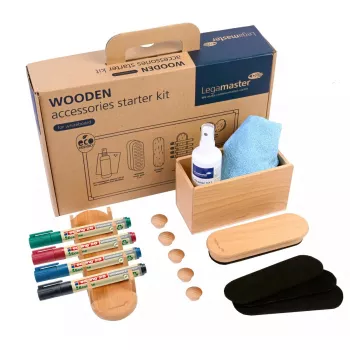 Accessory set Legamaster WOODEN 17-piece FSC certified
