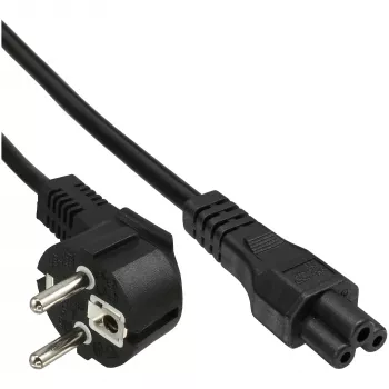 InLine B-16657D power cable Black 2 m Power plug type F IEC C5