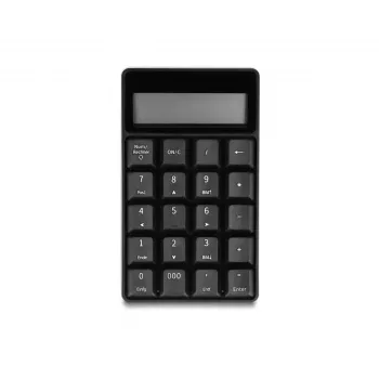 Numeric Keypad DeLOCK 12113 USB Black 20 Keys Universal