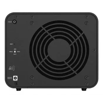 TerraMaster D8 Hybrid 8-Bay DAS Drive Enclosure, USB 3.2 Gen 2, Diskless