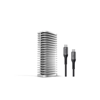 TerraMaster D1 SSD Pro SSD enclosure Aluminium M.2