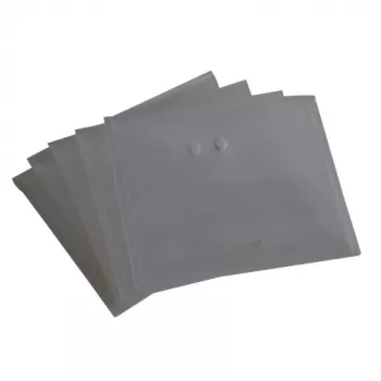 Chemise à bouton pression Rexel Ice Popper paysage A4 transparente (5), A4, transparente, 1 mm, 335 mm, 235 mm, 5 pièces