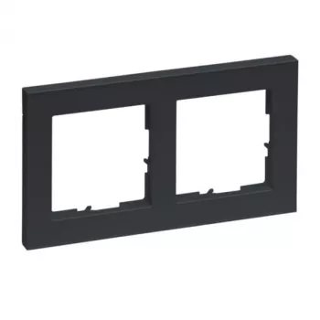 Plaque de recouvrement/cache-interrupteur Legrand 765482 anthracite