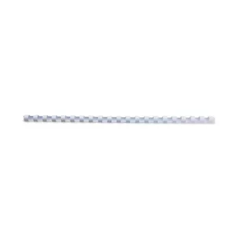 Reliures à peigne GBC CombBind 14 mm A4 21R, blanc, 125 feuilles, polychlorure de vinyle (PVC), A4, 1,4 cm, 610 g