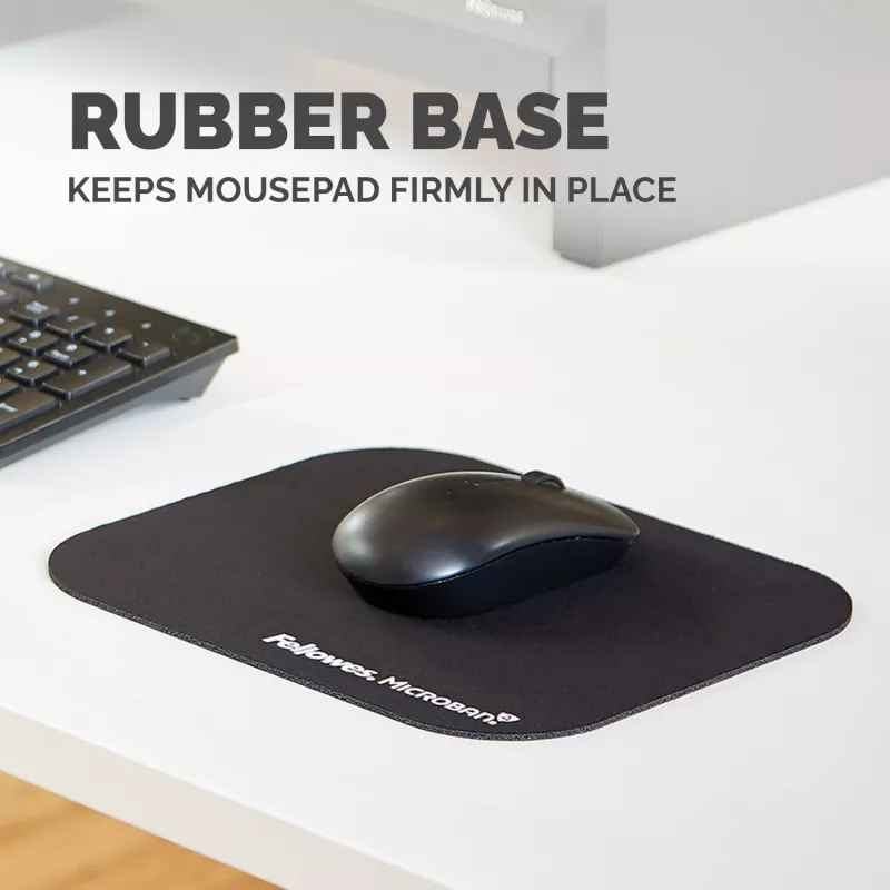 Fellowes 5933907 tapis de souris noir