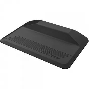 Tapis anti-fatigue debout Fellowes - tapis ergonomique assis-debout ActiveFusion pour bureau, à usage professionnel ou domestique - H 8,9 x L 95,5 x P 61 cm - noir