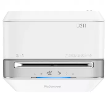 Fellowes Powershred LX211 destructeur de documents coupe micro, blanc