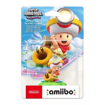 Nintendo Amibo Captain Toad & Talking Flower figurine de jeu interactive