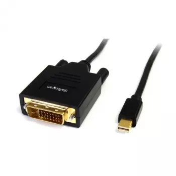 Câble Mini DisplayPort vers DVI StarTech.com 1,8 m - câble adaptateur Mini DP vers DVI - vidéo 1080p - passif mDP vers DVI-D Single Link, mDP ou Thunderbolt 1/2 Mac/PC vers moniteur/écran DVI