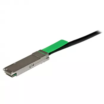 Câble Twinax à attache directe QSFP+ conforme MSA StarTech.com - 2 m (6,6 ft)~Compatible MSA non codé 2 m 40G QSFP+ vers QSFP+ câble breakout à attache directe Twinax - 40 GbE QSFP+ DAC cuivre 40 Gbps module émetteur-récepteur passif basse consommation DAC