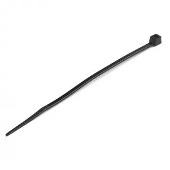 StarTech.com Attaches de câbles 4 pouces (10 cm) - Largeur 1/16 pouce (2 mm), diamètre de faisceau 7/8 pouce (22 mm), résistance à la traction 18 lb (8 kg), attaches autobloquantes en nylon à embout courbé - 94V-2/UL Listed, lot de 1000 - Noir