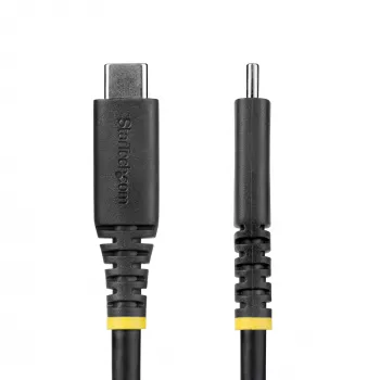 Câble USB4 StarTech.com 2 m (6 ft), 20 Gbit/s, câble USB-C certifié USB-IF, 240 W PD EPR, 4K 120 Hz DP 1.4, gaine TPE, câble USB-C noir