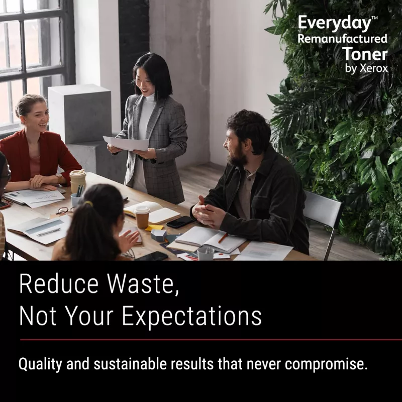 Toner noir remanufacturé Everyday™ de Xerox compatible avec Canon C-EXV55 (2182C002AA), capacité standard
