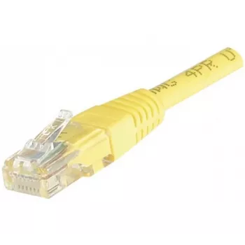 Hypertec 245730-HY networking cable Yellow 3 m Cat6 U/UTP (UTP)
