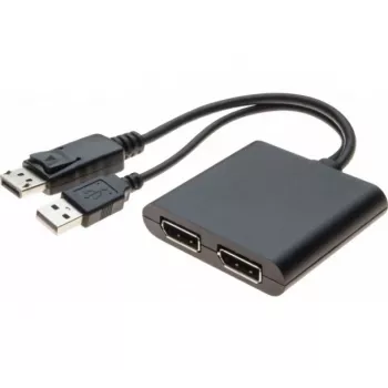 Video Splitter Hypertec 250201-HY 2x DisplayPort 4K Ultra HD