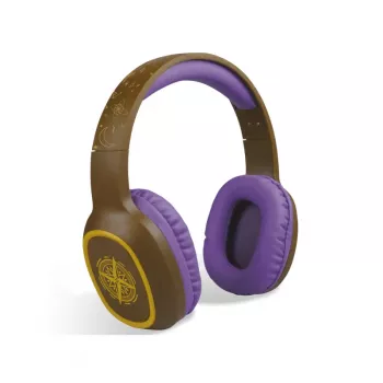 Casque Steelplay Adventure Magic (Switch/PC/Mac/Mobile), filaire et sans fil, gaming, 20 - 20000 Hz, 175 g, casque, marron, violet
