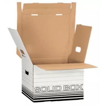 Boîte d'archivage Leitz 61180001 carton noir, blanc